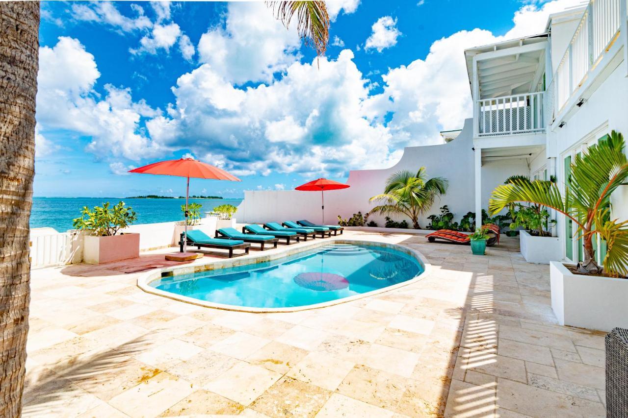 Caprice 7 -Oceanfront Villa - Gated Community With Pool Nassau Luaran gambar